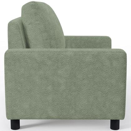 Imagem de Kit 02 Poltronas Decorativa Para Sala De Estar E Recepção Malta L02 Bouclê Oliva - Lyam Decor