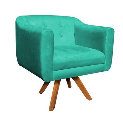 Imagem de Kit 02 poltronas giratoria julia suede b