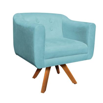 Imagem de Kit 02 poltronas giratoria julia suede b