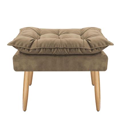 Imagem de Kit 02 poltronas Opala 1 Puff Opala varias cores suede  Mercado Dos Móveis