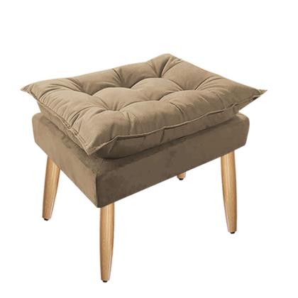 Imagem de Kit 02 poltronas Opala 1 Puff Opala varias cores suede  Mercado Dos Móveis