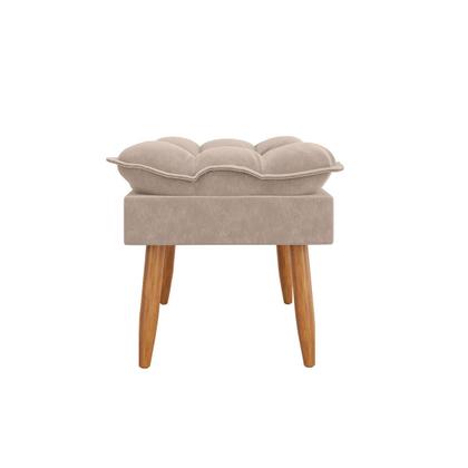 Imagem de Kit 02 Poltronas + Sofá 2 lugares com Puff Opala Balaqui