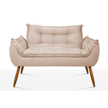 Imagem de Kit 02 Poltronas + Sofá 2 lugares com Puff Opala Balaqui