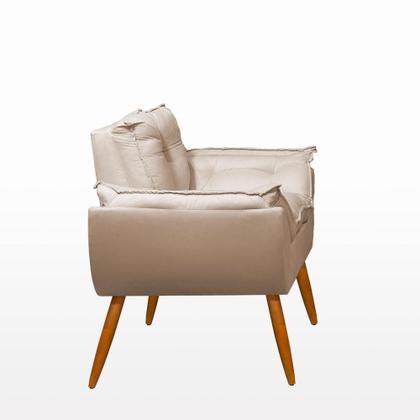 Imagem de Kit 02 Poltronas + Sofá 2 lugares com Puff Opala Balaqui