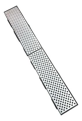 Imagem de Kit 02 Ralos 14x50 Grelha Bolinha Com Coletor Preto