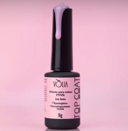 Imagem de Kit 02 Selantes Top Coat Pink e Cover 9g - Volia