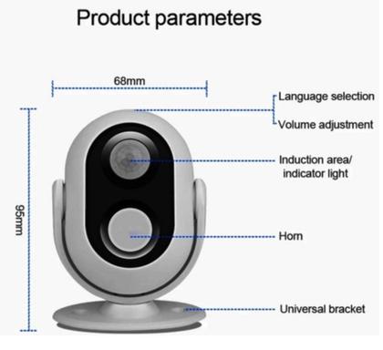 Imagem de Kit 02 Sensores Detector Presença Segurança Infravermelho