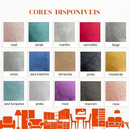 Imagem de Kit 02 Sofá Decorativo Curvo Orgânico Nature Gaia Veludo Veludo Azul Marinho - Montanaris Decor