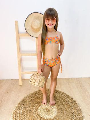 Imagem de Kit 02 Sunkini Short com regulagem Infantil Sortidos estampado