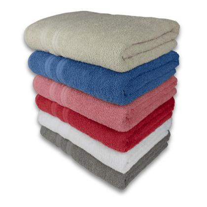 Imagem de Kit 02 Toalhas de Banho Toalhão Grande Grosso Felpudo Soft 100% Algodão