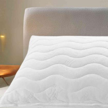 Imagem de Kit 02 Travesseiros Látex em Flocos Latexfoam Basic Baixo 13cm