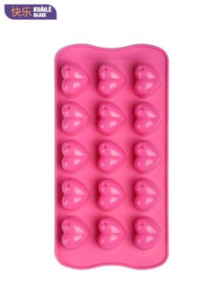 Imagem de Kit 02 UN Forma de Gelo de Silicone Forma para Chocolate em Formato de Coração