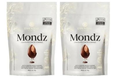 Imagem de Kit 02 unidades de Mondz Amendoas com Cobertura de Chocolate de 50g-Essential Nutrition