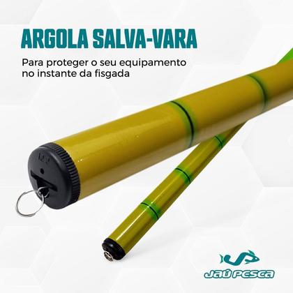 Imagem de Kit 02 Varas Telescópica JP Bamboo Strong Green Jaú Pesca