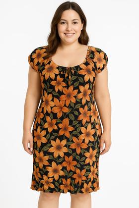 Imagem de kit 02 vestidos malha fria G LIGANET SECA RAPIDO NAO PRECISA PASSAR MIDI FRESCO