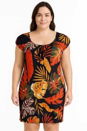 Imagem de kit 02 vestidos malha fria G LIGANET SECA RAPIDO NAO PRECISA PASSAR MIDI FRESCO