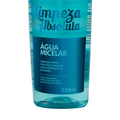 Imagem de Kit 03 Água Micelar Limpeza Absoluta Com Ácido Hialurônico