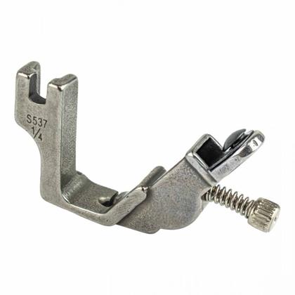 Imagem de Kit 03 Calcadores Para Pregar Elástico Com Tensor Maquina Industrial Reta 3mm 6mm 8mm