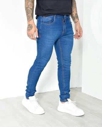 Imagem de Kit 03 Calças Masculina Skinny com Elastano Linha Premium