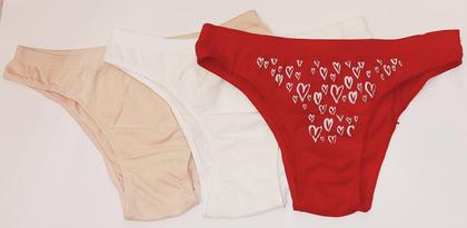 Imagem de kit 03 Calcinhas Trifil Ref:(C01087) Biquini Sem Costura Microfibra Tam:M