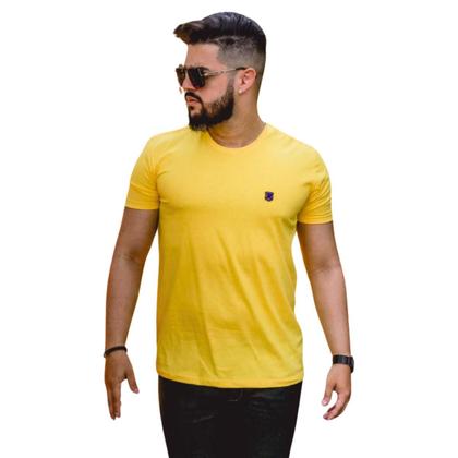 Imagem de Kit 03 Camisetas Masculina Gola O Fio 30.1 100% Algodão