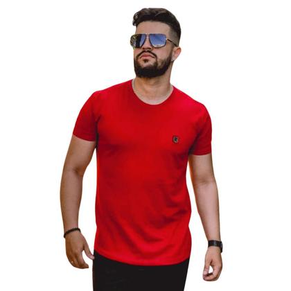 Imagem de Kit 03 Camisetas Masculina Gola O Fio 30.1 100% Algodão