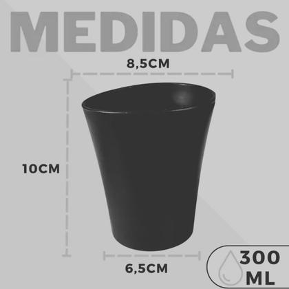 Imagem de Kit 03 Copos Plastico Duro Resistente Bebidas 300ml Rosa