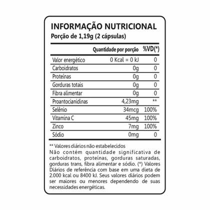 Imagem de Kit 03 Cranberry Vitamina C Selenio Zinco Anti OX 400mg 60 Capsulas Loja Maxinutri