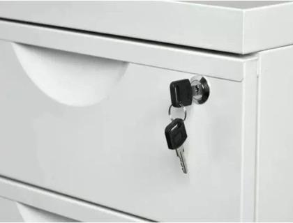 Imagem de Kit 03 Fechaduras 22mm ou 31mm Portas Gavetas e Armários