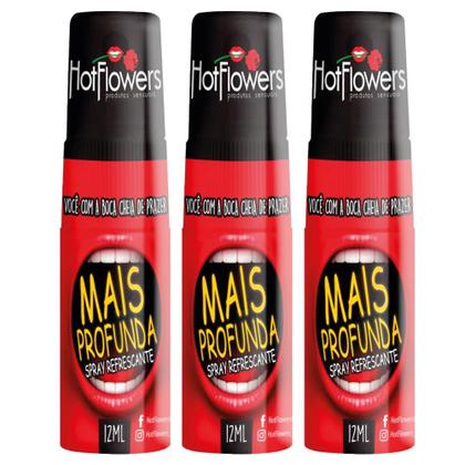 Imagem de Kit 03 Gel Spray Refrescante Dessensibilizante Hotflowers