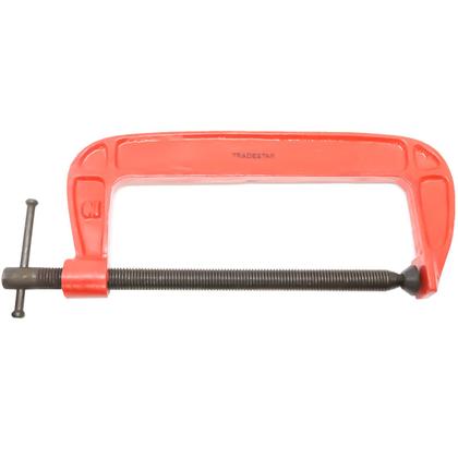 Imagem de Kit 03 Grampo Sargento Tipo C 10'' Polegadas Tradestar