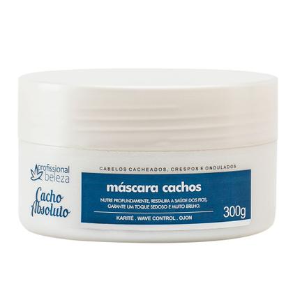 Imagem de Kit 03 Máscara Nutrição Cacho Absoluto Profissional Beleza 300g