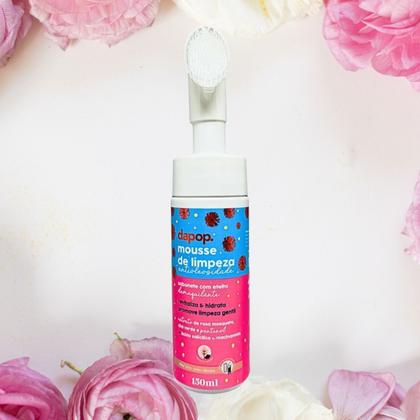 Imagem de Kit 03 Mousse De Limpeza Rosa Mosqueta E Chá Verde - Dapop
