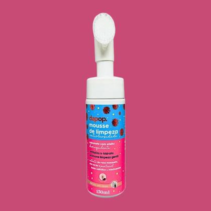 Imagem de Kit 03 Mousse De Limpeza Rosa Mosqueta E Chá Verde - Dapop