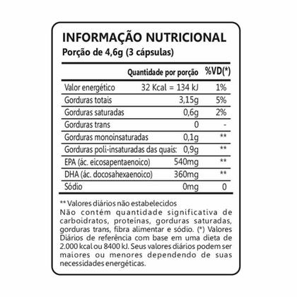 Imagem de Kit 03 Ômega 3 Óleo De Peixe 60 Capsulas 1000Mg Maxinutri
