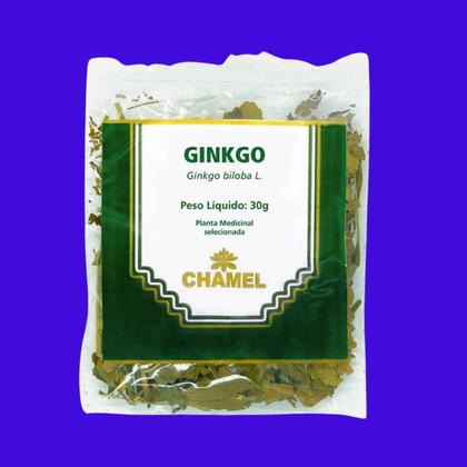 Imagem de Kit 03 Pacote de Chá de Ginkgo Biloba 30g - Chamel