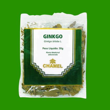 Imagem de Kit 03 Pacote de Chá de Ginkgo Biloba 30g - Chamel