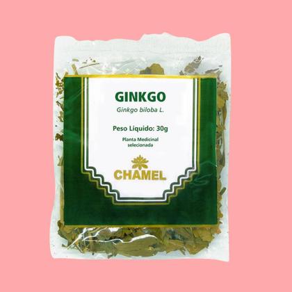 Imagem de Kit 03 Pacote de Chá de Ginkgo Biloba 30g - Chamel