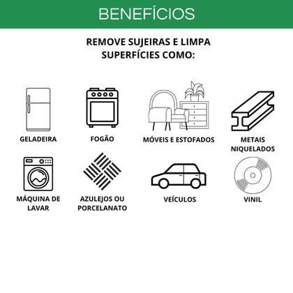 Imagem de Kit 03 Pastas Limptek Lavagem A Seco 500g Cada