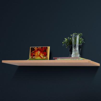 Imagem de Kit 03 Prateleiras MDF Cru 60x15
