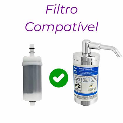 Imagem de Kit 03 Refil Blindado Universal Torneira Filtro Pro Saúde Inmetro