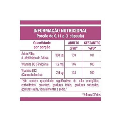 Kit 03 Suplemento Metilfolato De Cálcio 30 Cp - Equaliv Imagem de Kit 03 Suplemento Metilfolato De Cálcio 30 Cp - Equaliv