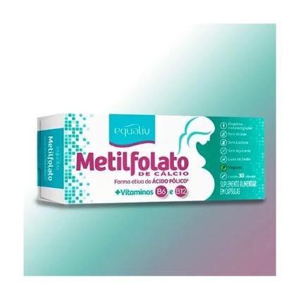 Kit 03 Suplemento Metilfolato De Cálcio 30 Cp - Equaliv Imagem de Kit 03 Suplemento Metilfolato De Cálcio 30 Cp - Equaliv