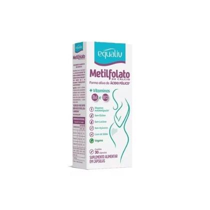 Kit 03 Suplemento Metilfolato De Cálcio 30 Cp - Equaliv Imagem de Kit 03 Suplemento Metilfolato De Cálcio 30 Cp - Equaliv