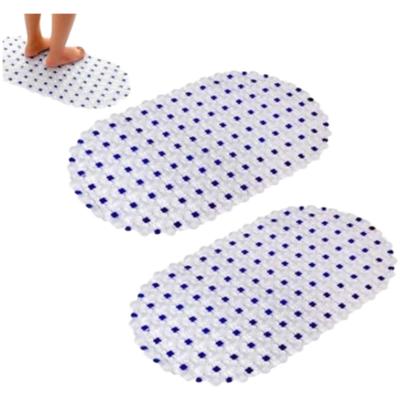 Imagem de Kit 03 Tapetes Box Banheiro Antiderrapante Cores Sortidas