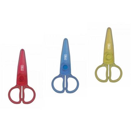 Imagem de Kit 03 Tesouras Plásticas Sem Ponta 12,2cm T403 - Tilibra