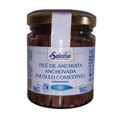 Imagem de Kit 03 Un File De Anchova Argentino Aliche Di Salerno 180g