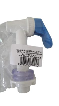 Imagem de KIT 03 UN Torneira Filtro De Barro Bededouro Garrafão Branco Azul Gama