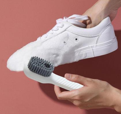 Imagem de KIT 03UN Escova Para Limpeza Sapatos Multifuncional Com Cerdas Macias