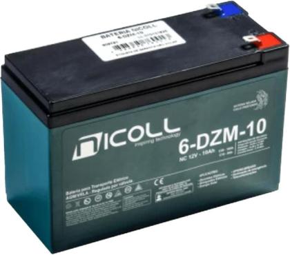 Imagem de KIT 04 BATERIAS 12V 9AH , 12V 10AH , 6DZM10 CICLO PROFUNDO PARA BIKE BICICLETA SKATE SCOOTER e MOTO ELETRICA